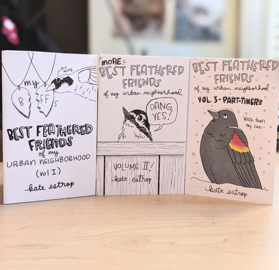 Best Feathered Friends Zine Pack: All 3 Volumes