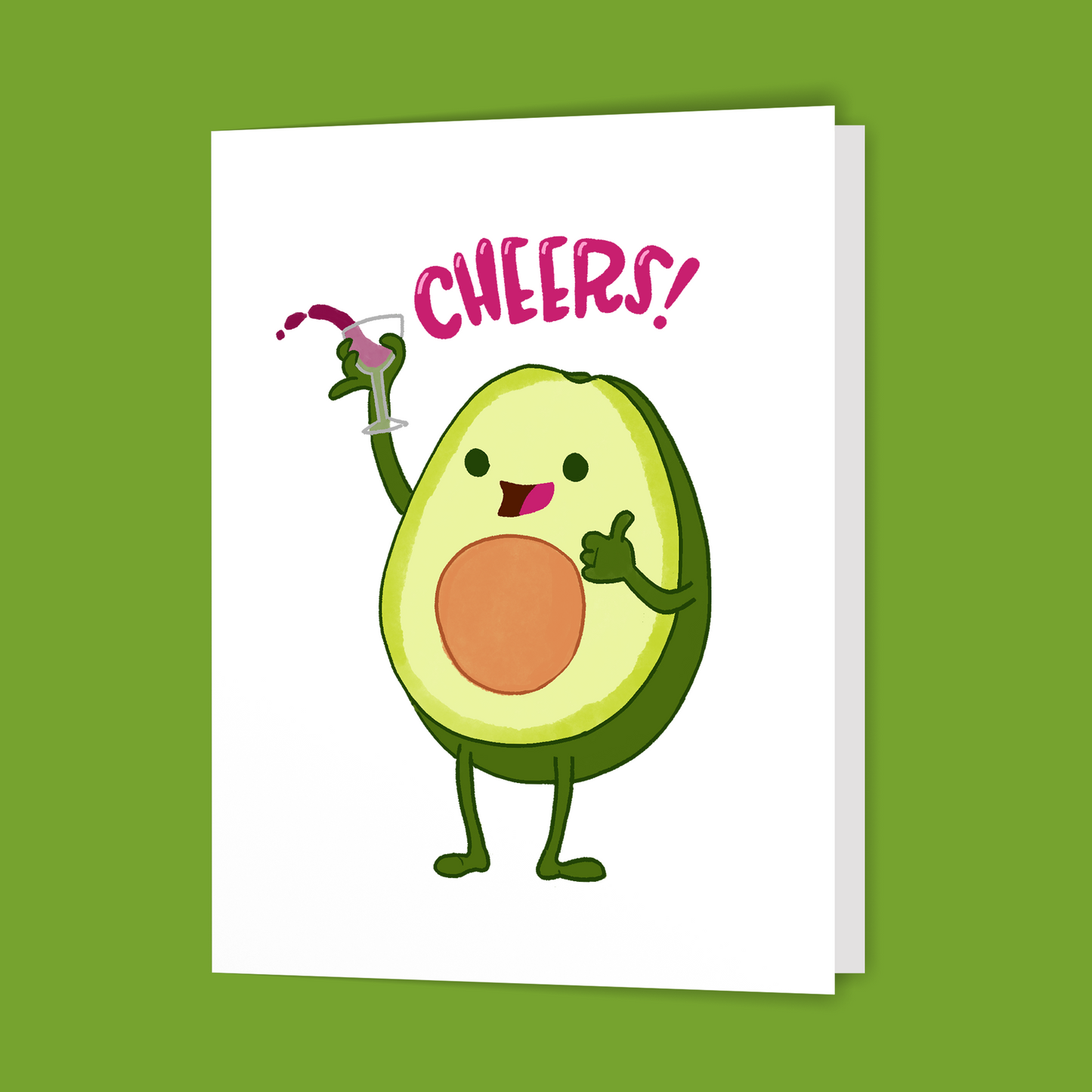 Avocado Toast Congrats Card