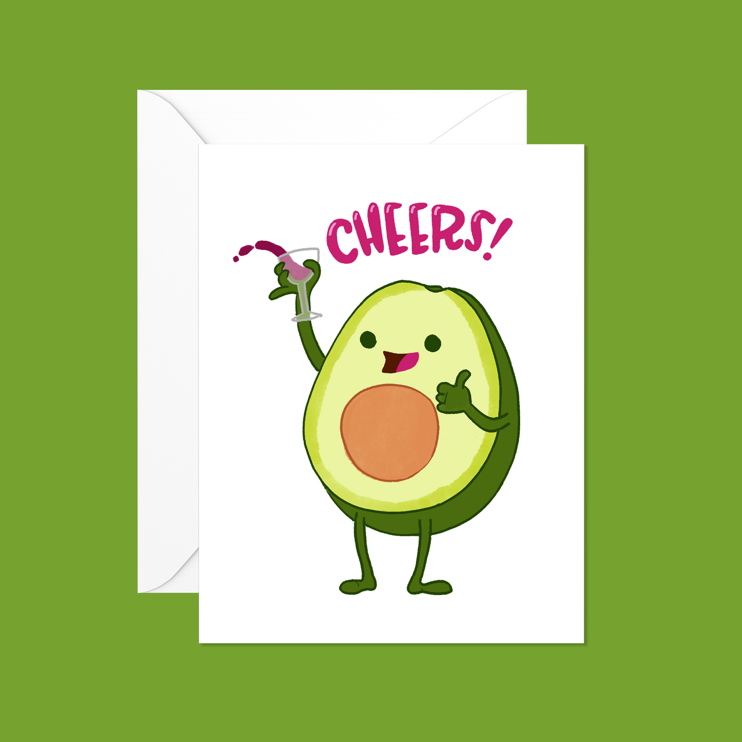 Avocado Toast Congrats Card