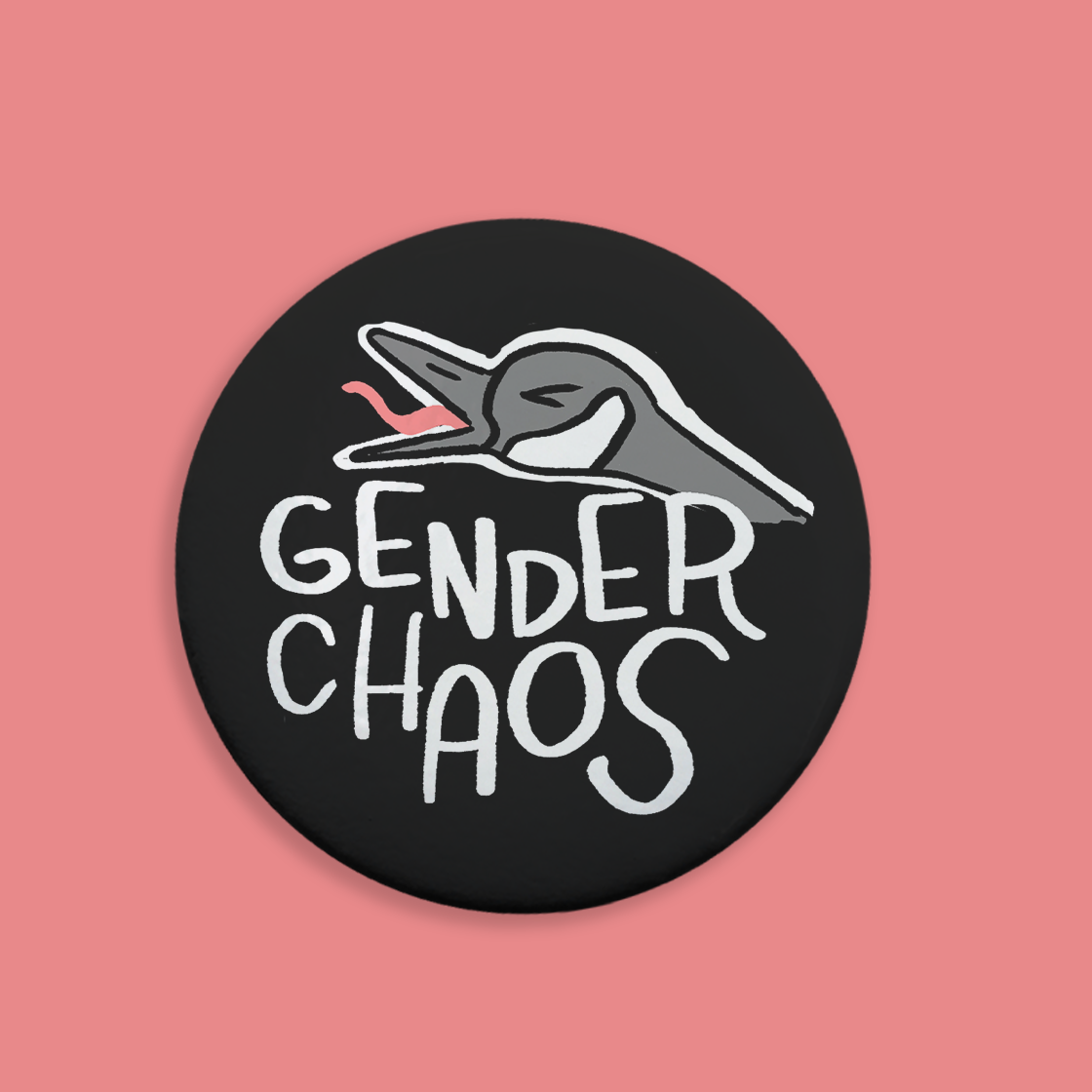 Gender Chaos Pinback Button
