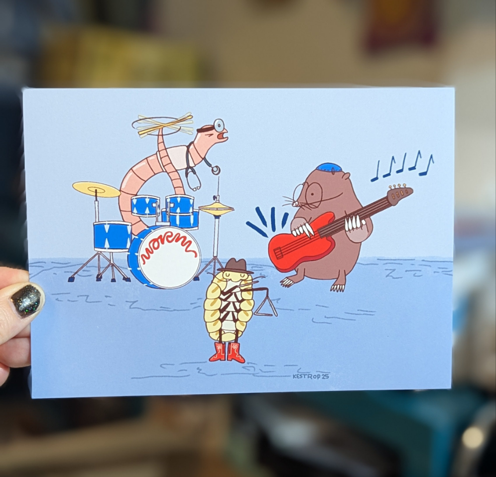 Doctor Worm Print