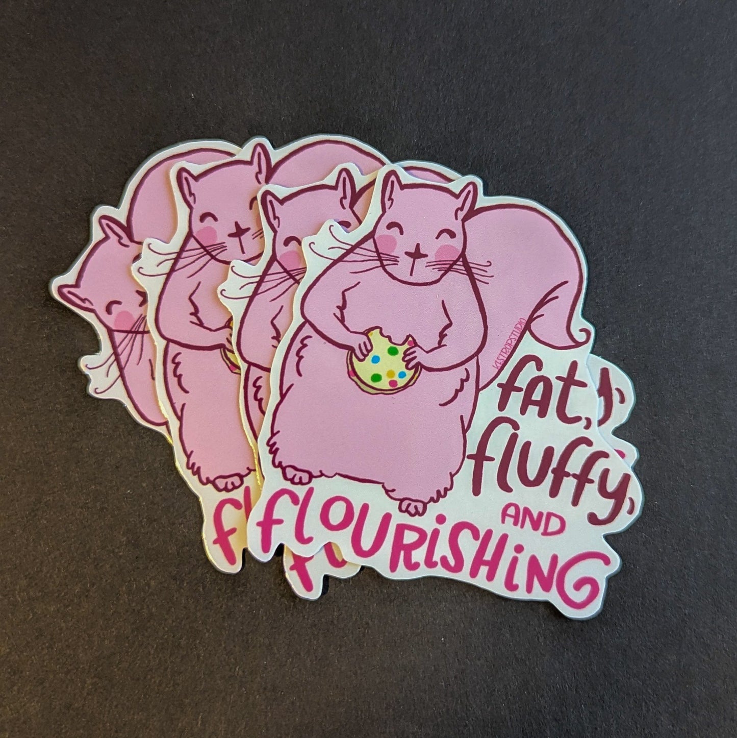 Flourishing Squirrel Sticker