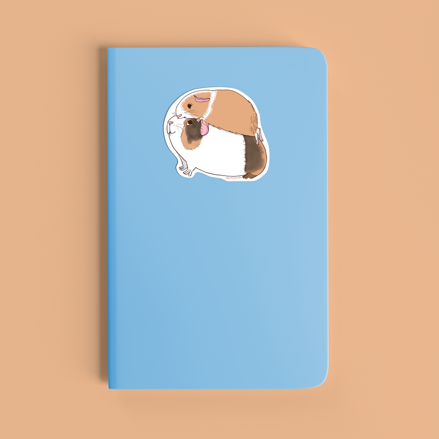 Guinea Pig Stack Sticker