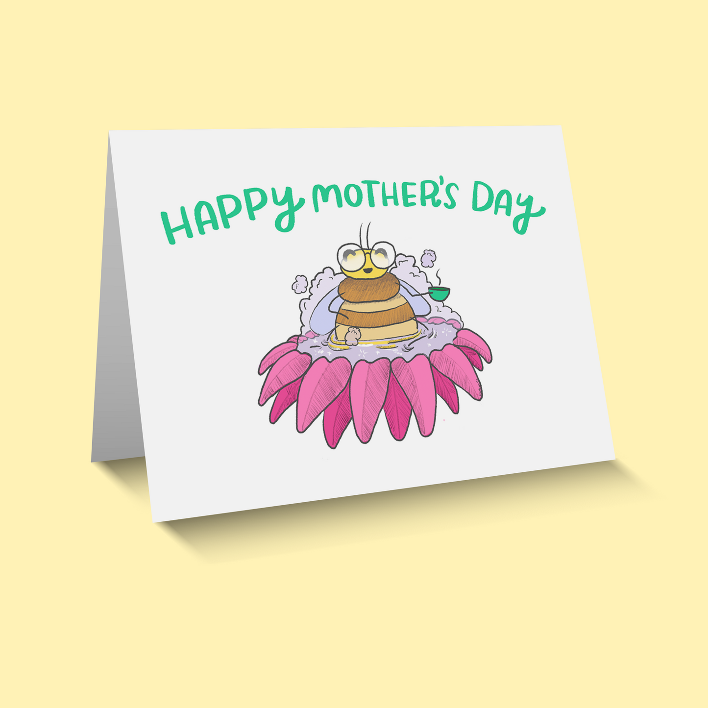 Flower Spa Mother's Day Greeting Card