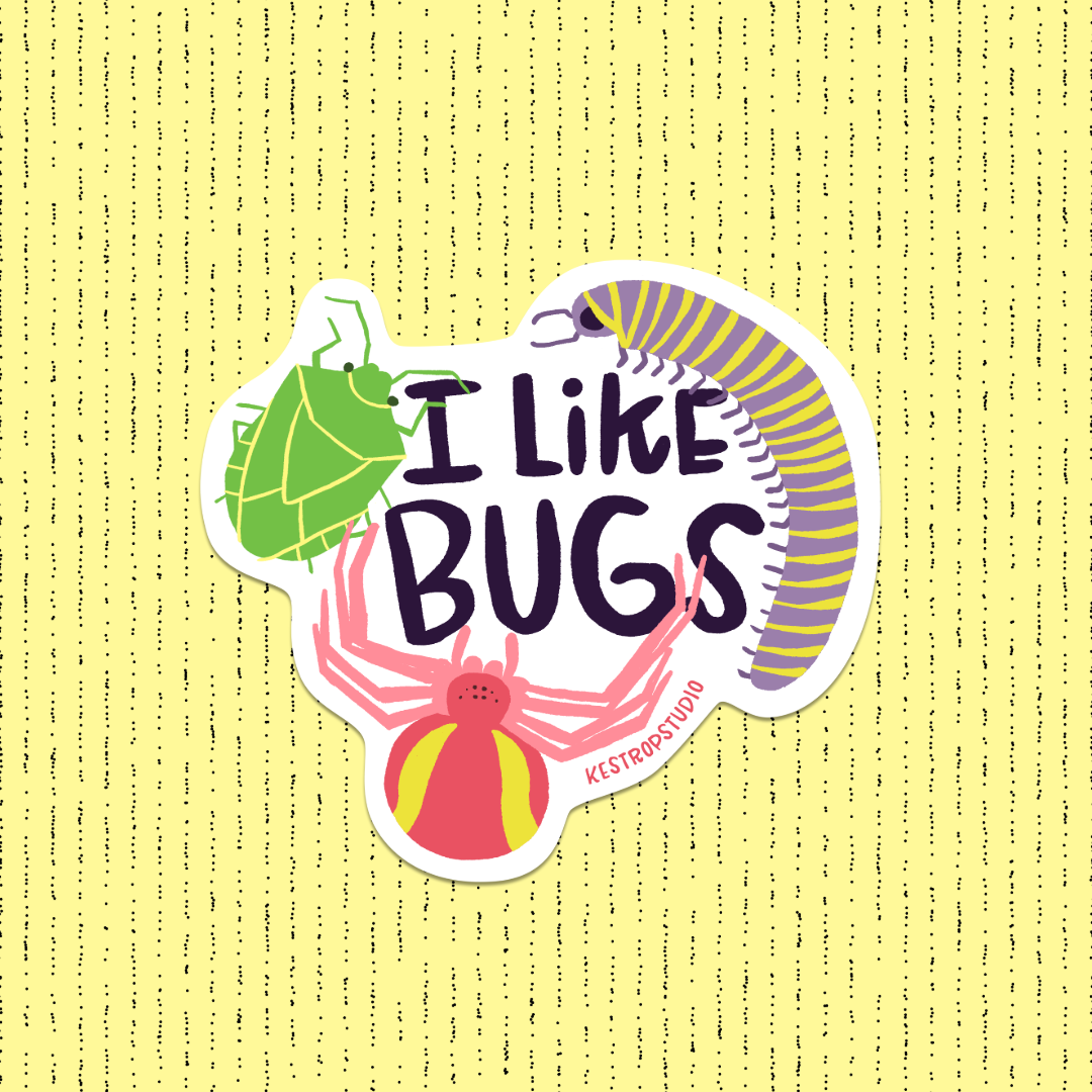 Let's Go Bugging! with Sticker