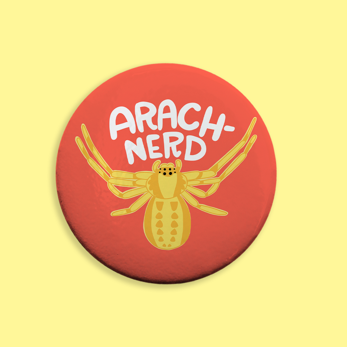 Arach-nerd Button