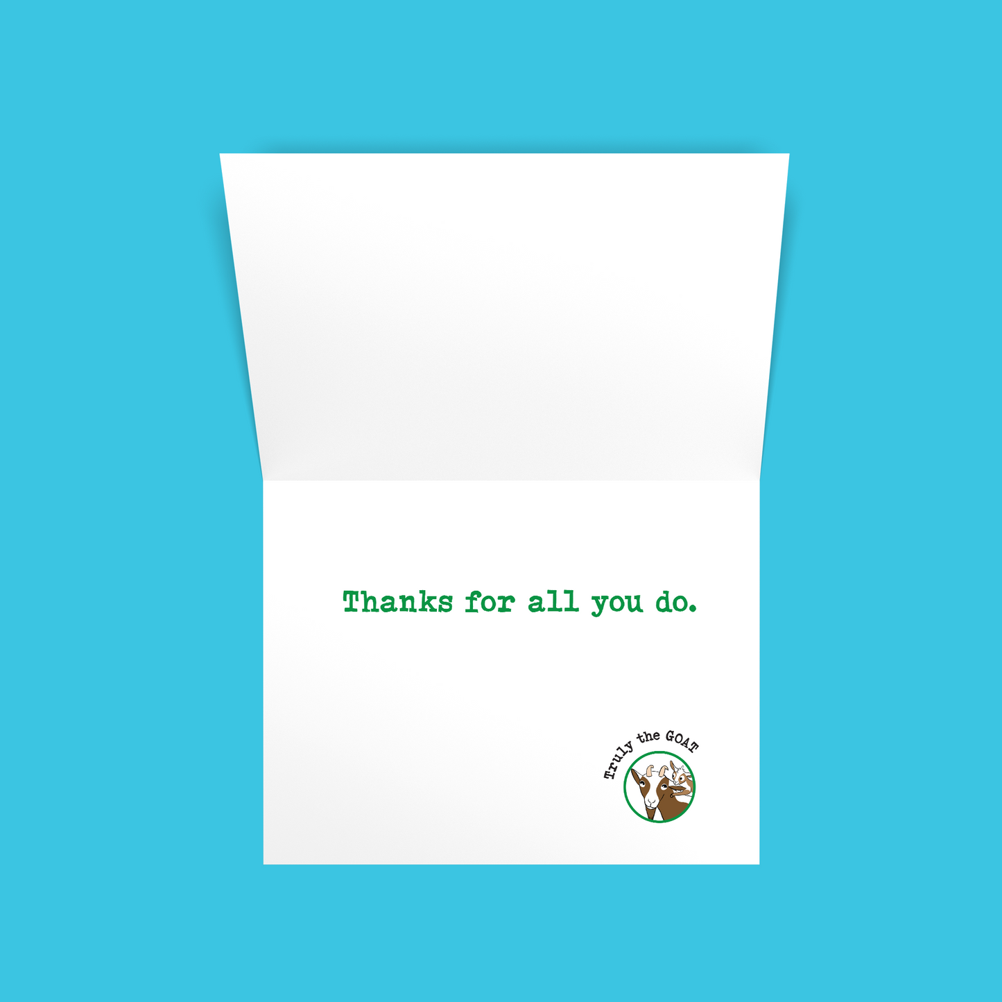 We Love Kidding Around Greeting Card