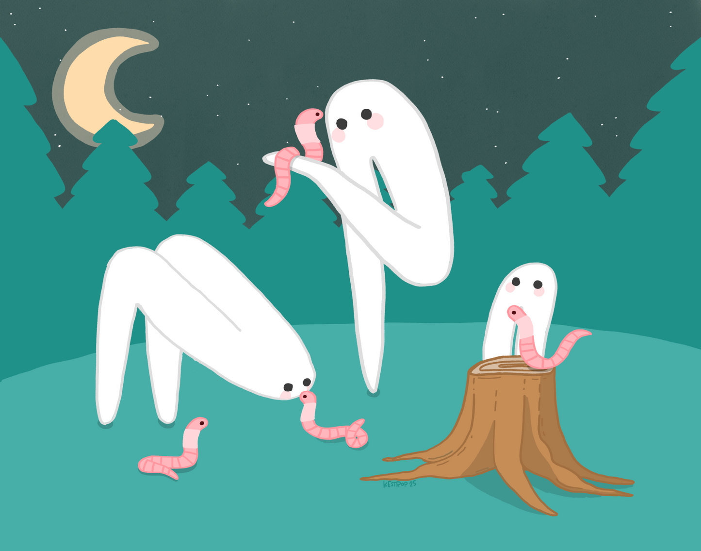 Nightcrawlers Print