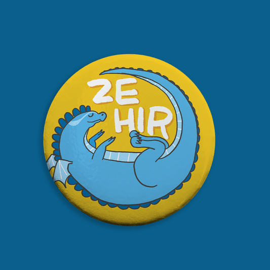 Ze Hir Button - Dragon