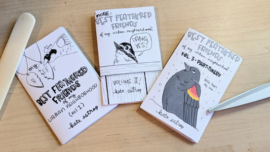 Best Feathered Friends Zine Pack: All 3 Volumes