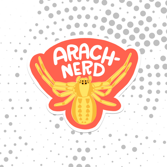 Arach-nerd Sticker