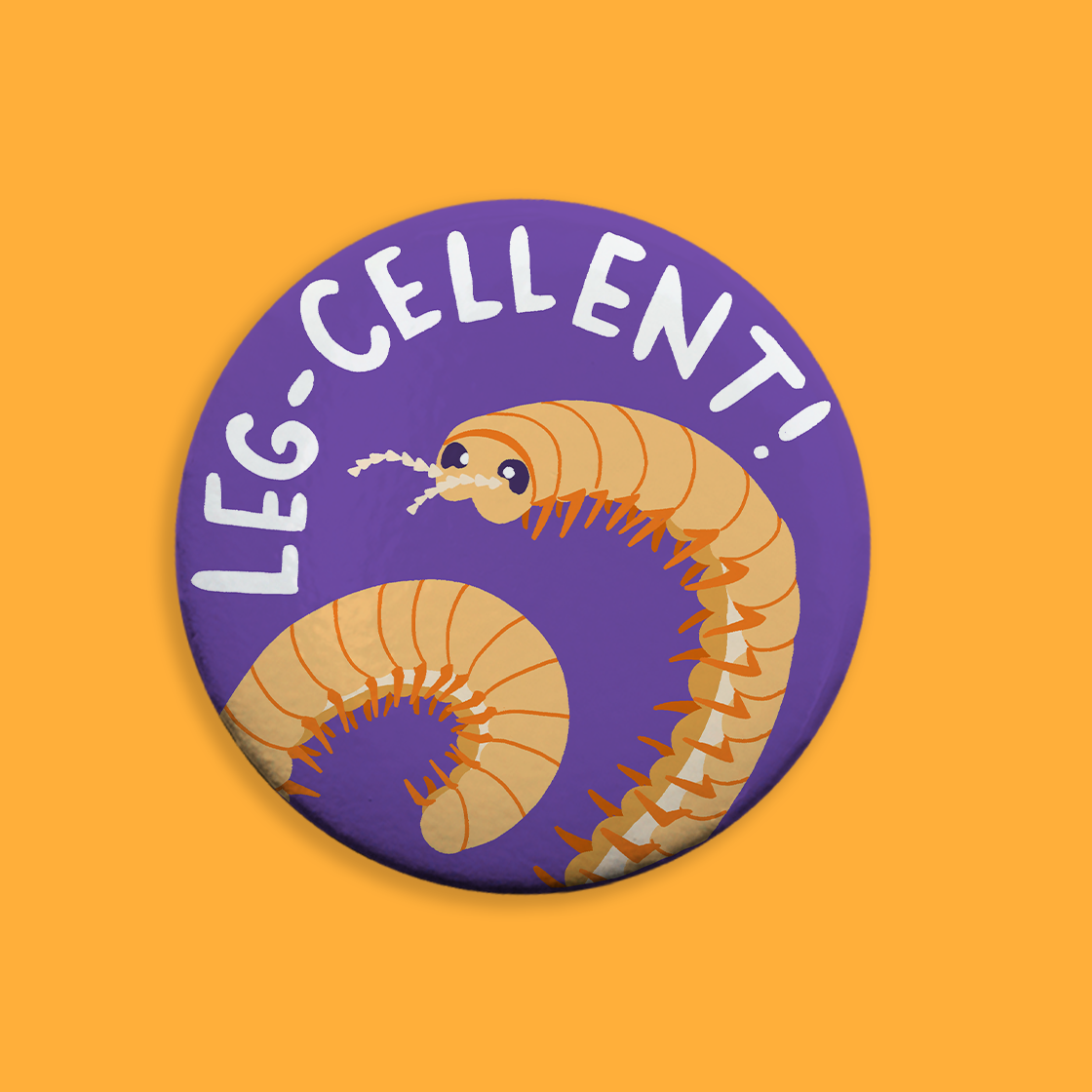 Legcellent Pinback Button